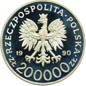 200.000 złotych 1990 gen. Tadeusz Komorowski Bór