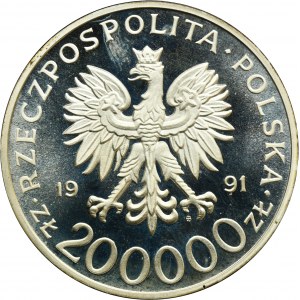 200 000 PLN 1991 Gén. Leopold Okulicki Niedźwiadek