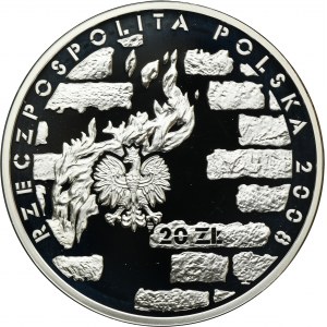 20 złotych 2008 65. Rocznica Powstania w Getcie Warszawskim