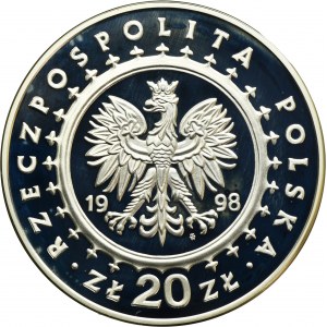 20 złotych 1998 Zamek w Kórniku