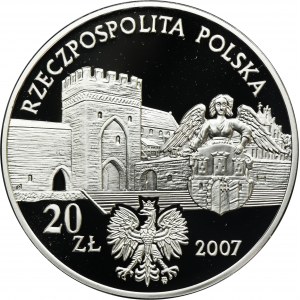 20 złotych 2007 Miasto Średniowieczne w Toruniu