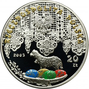 20 złotych 2003 Śmigus-Dyngus
