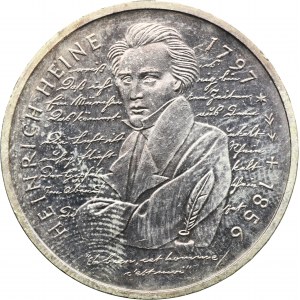 Allemagne, 10 Mark Munich 1997 D - Heinrich Heine