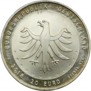 Germany, 20 Euro Karlsruhe 2018 G - Gewandhaus Orchestra