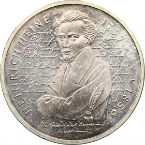 Germany, 10 Mark Munich 1997 D - Heinrich Heine