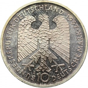 Germany, 10 Mark Munich 1997 D - Heinrich Heine