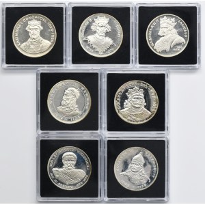 Zestaw, 200 złotych i 5.000 złotych (7 szt.)