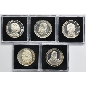 Zestaw, 100 złotych 1976-1980 (5 szt.)