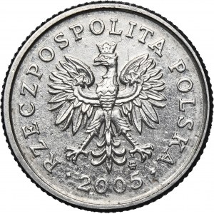 PRÓBA ALUMINIUM, 20 groszy 2005 - BARDZO RZADKIE