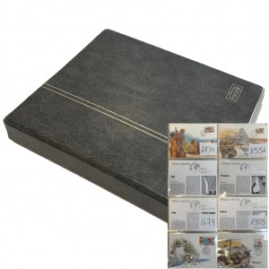 Set, Coins from all over the world in 2 albums (ca. 50 pcs.)
