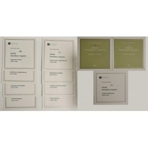 Set, NBP coin issue folders - Treasures of Stanisław August (approx. 11 pcs.)