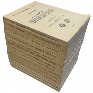 E. Kopicki, Set of catalogues (14 pcs.)