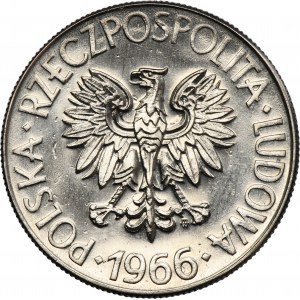 PRÓBA NIKIEL, 10 złotych 1966 Tadeusz Kościuszko