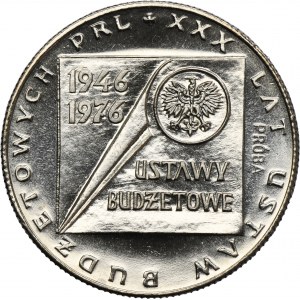 Ukázka NICHOLS, 20 zlotých 1976 XXX LET PRL Rozpočtové zákony