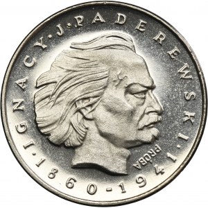 ÉCHANTILLON DE NICHOLS, 100 zlotys 1975 Ignacy Jan Paderewski