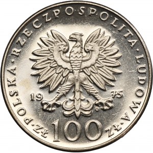 ÉCHANTILLON DE NICHOLS, 100 zlotys 1975 Ignacy Jan Paderewski