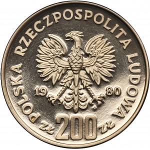PRÓBA NIKIEL, 200 złotych 1980 Lake Placid