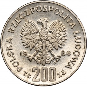 PRÓBA NIKIEL, 200 złotych 1984 Sarajewo