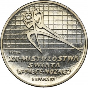 PRÓBA NIKIEL, 200 złotych 1982 XII Mistrzostwa Świata w Piłce Nożnej