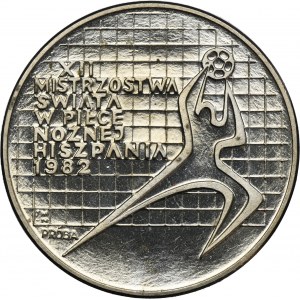 PRÓBA NIKIEL, 200 złotych 1982 XII Mistrzostwa Świata w Piłce Nożnej