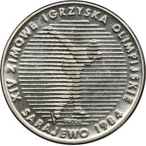 PRÓBA NIKIEL, 500 złotych 1983 Sarajewo