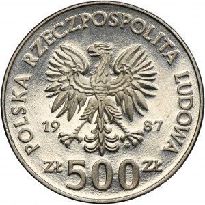 PRÓBA NIKIEL, 500 złotych 1987 Igrzyska XXIV Olimpiady Seul