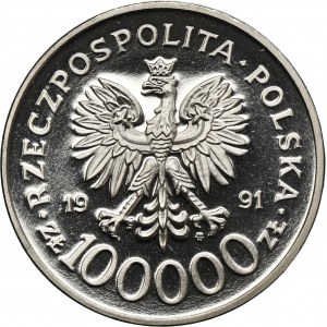PRÓBA NIKIEL, 100.000 złotych 1991 Bitwa o Anglię