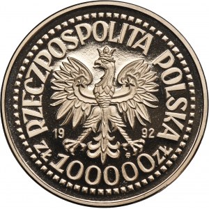 PRÓBA NIKIEL, 100.000 złotych 1992 Wojciech Korfanty