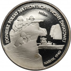 PRÓBA NIKIEL, 100.000 złotych 1991 Narvik