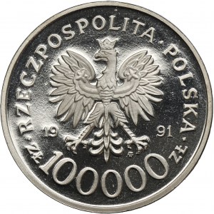 PRÓBA NIKIEL, 100.000 złotych 1991 Narvik