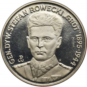 PRÓBA NIKIEL, 200.000 złotych 1990 gen. dyw. Stefan Rowecki Grot