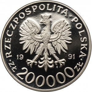 PRÓBA NIKIEL, 200.000 złotych 1991 gen. Michał Tokarzewski - Karaszewicz - Torwid