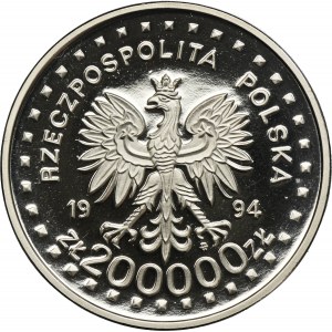PRÓBA NIKIEL, 200.000 złotych 1994 200.rocznica Powstania Kościuszkowskiego