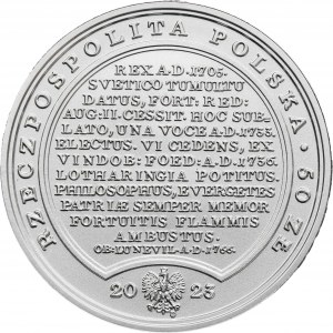 Skarby Stanisława Augusta, 50 złotych 2023 Stanisław Leszczyński