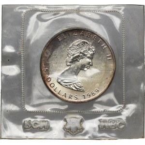 Canada, Elizabeth II, 5 Dollars Ottawa 1989