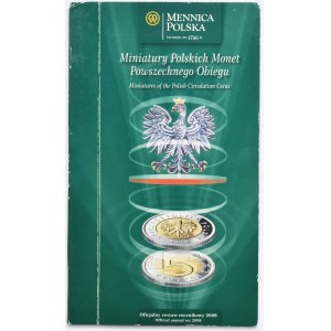 Set, Miniatures of Polish Coins of General Circulation 2008