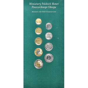Set, Miniatures of Polish Coins of General Circulation 2008