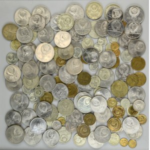 Set, Russia, USSR, Kopeck and Rouble (approx. 130 pcs.)