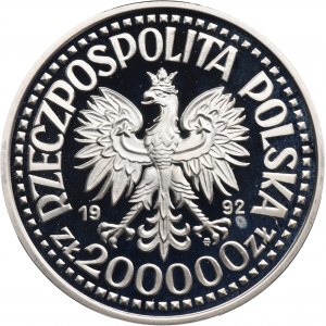 200.000 złotych 1992 Władysław III Warneńczyk - popiersie