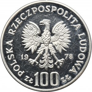 100 złotych 1978 Ochrona Środowiska Łoś