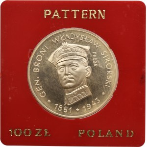 PRÓBA, 100 złotych 1981 Władysław Sikorski