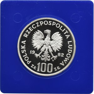 100 złotych 1982 Ochrona Środowiska Bocian
