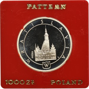 PRÓBA, 1.000 złotych 1987 Miasto Wrocław - WRATISLAVIA