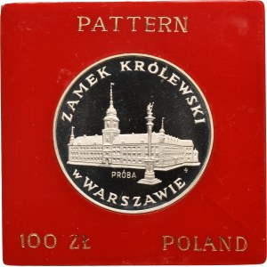 PRÓBA, 100 złotych 1975 Zamek Królewski w Warszawie