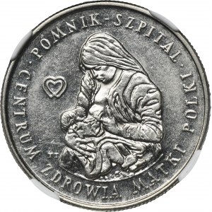 100 złotych 1985 Centrum Zdrowia Matki Polki - NGC MS61