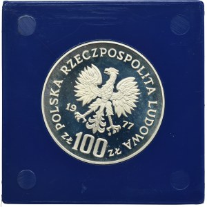 PLN 100 1977 Protection de l'environnement Bison