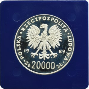 20.000 złotych 1989 Mistrzostwa Świata w Piłce Nożnej Włochy 1990