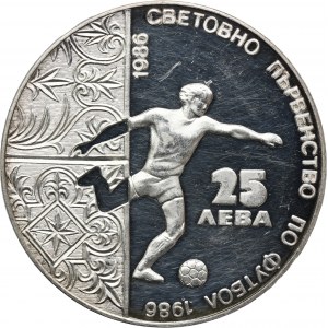 Bulgarie, 25 gauche Sofia 1986 Coupe du monde