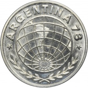 Argentine, 3 000 pesos 1977 - Coupe du monde