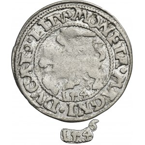 Sigismund II August, Halfgroschen Vilnius 1546 - L/LITV - RARE
